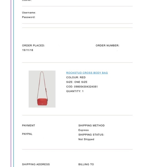 Limited Edition Valentino Red Camera Crossbody - Picture 10 of 10